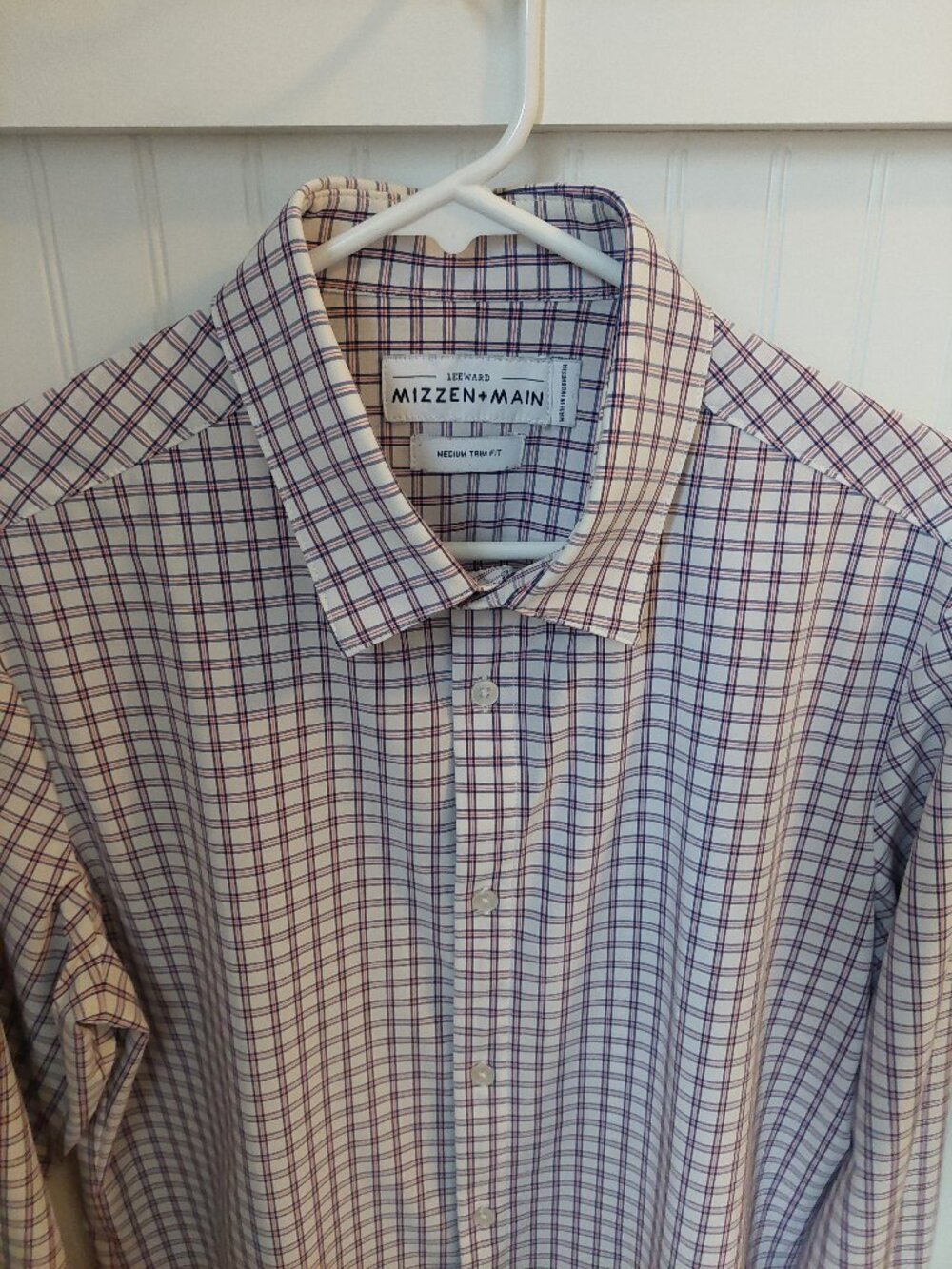 Mizzen + Main long-sleeve sport shirt